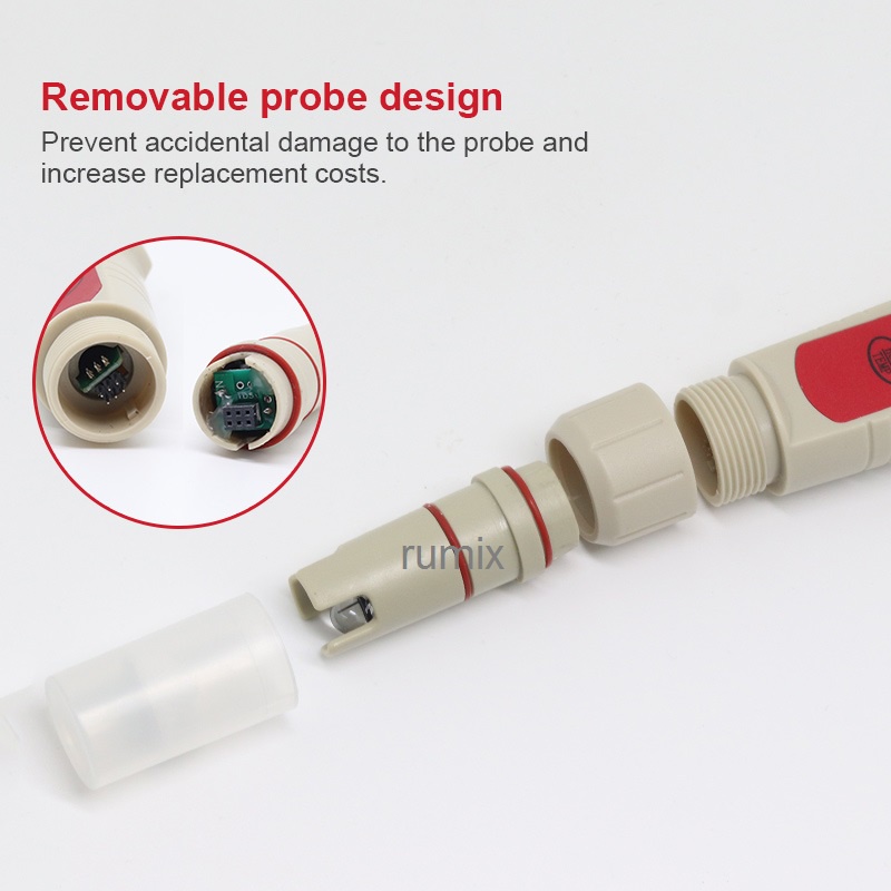 PH TDS EC Temperature Meter EZ9908 Tester ATC EZ-9908 Temp Suhu Hydrophonic Hidroponik EZ 9908 Hidrophonik 4in1