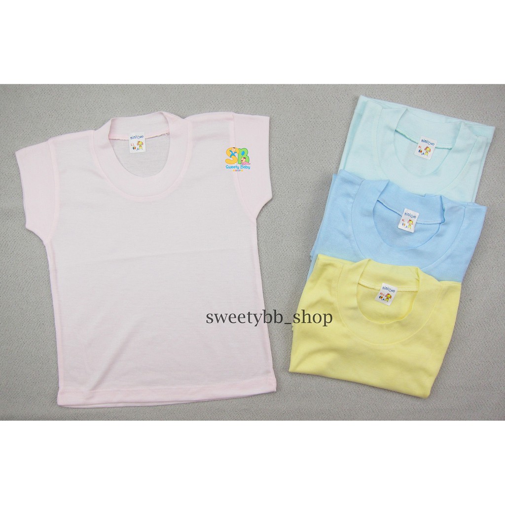 Singlet Oblong Anak /  Oblong Anak  / Kaos Oblong Bayi ( 1-9THN) isi 6 PCS