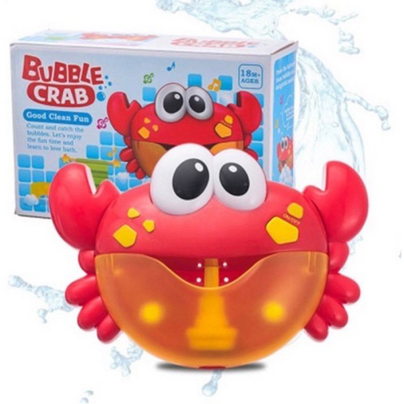 Preloved - Bubble Crab X18001 Musik/Bath Toy/ Mainan Anak Mandi Busa (Besar)