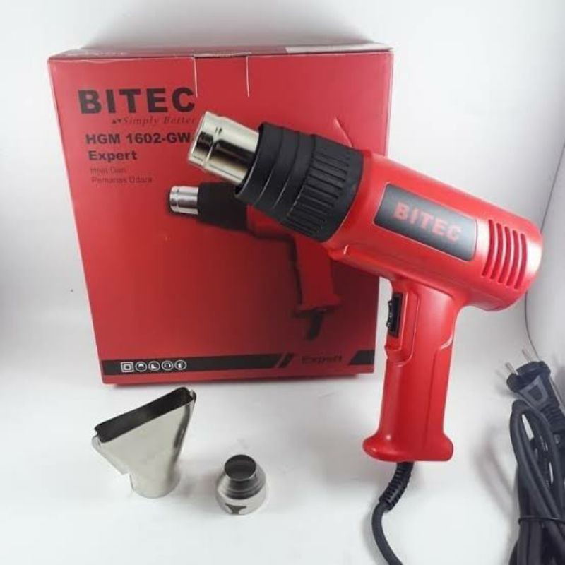 HOT AIR GUN BITEC HGM 1602 GW BERGARANSI - HOT GUN BITEC - HEAT GUN - PISTOL PEMANAS