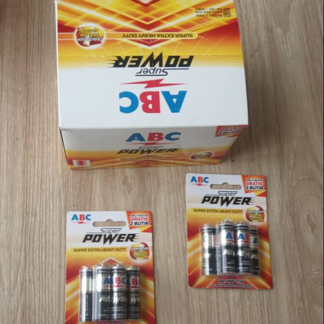 Baterai AA super power ABC isi 6