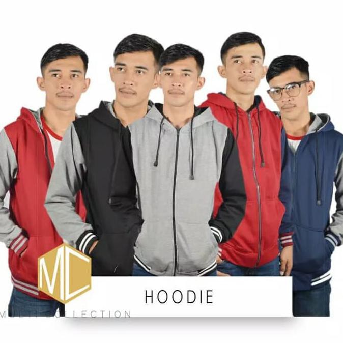 [BISA BAYAR DITEMPAT] jaket korea hoodie jemper bomber cowok keren Kode 648