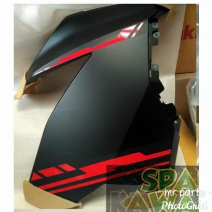 sayap fairing fering samping hitam doff ninja 250fi 250 fi 2018 ori