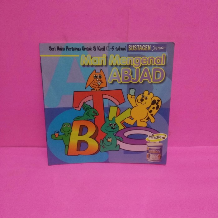 Buku Seri pertama untuk si kecil mari Mengenal Abjad
