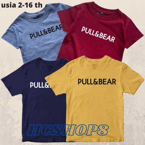 Kaos Anak P&amp;B Laki Laki Perempuan Usia 2-16th Ideal Cowok Cewek
