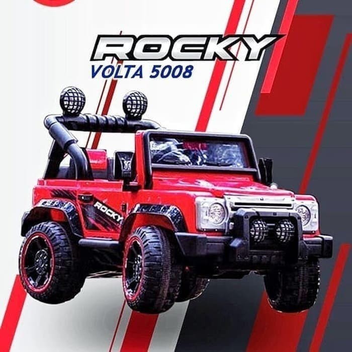 Mainan Anak Mobil Aki SHP Volta Jeep Rocky