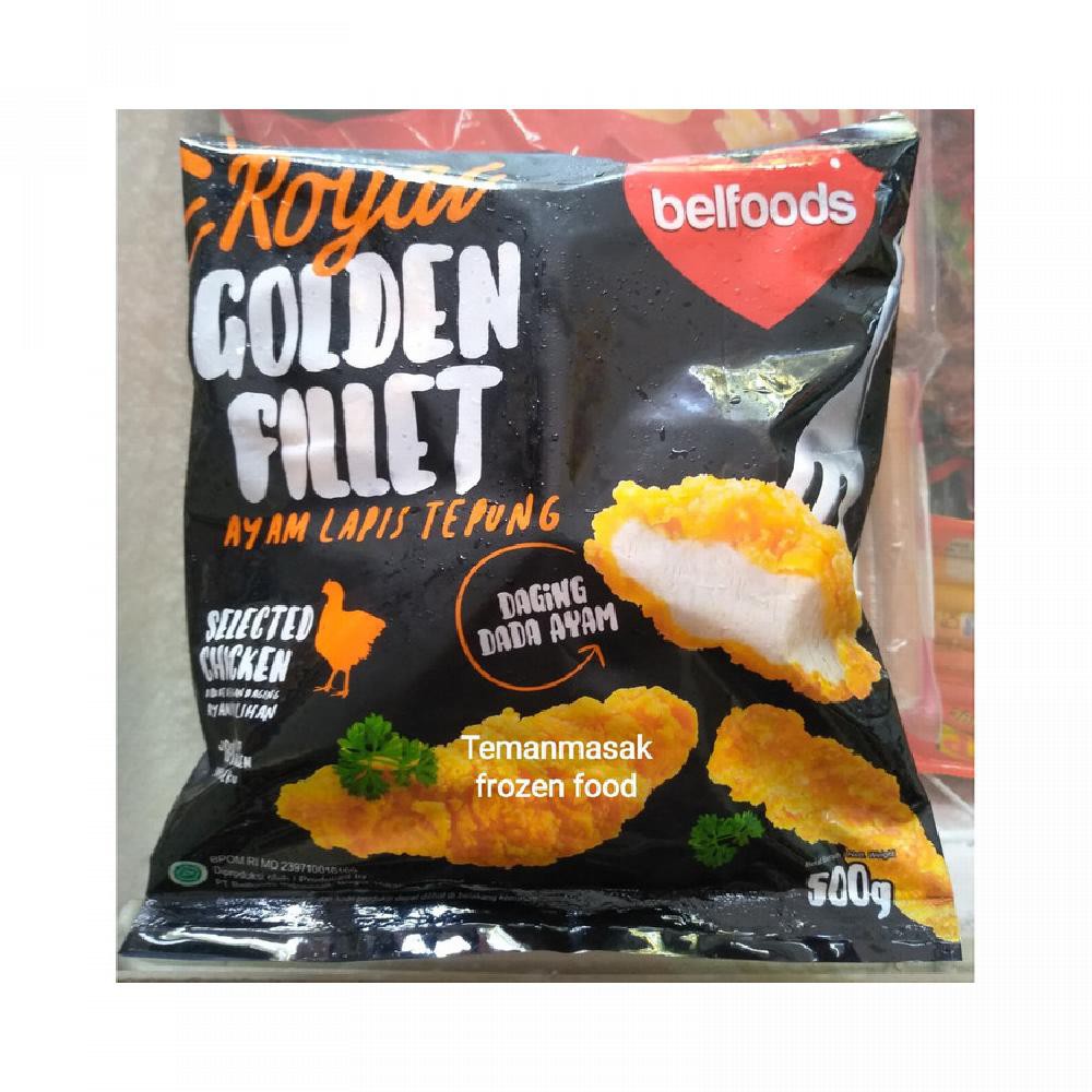 

Golden Fillet Ayam Tepung BELFOODS Royal 500gr