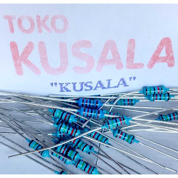 Resistor 75k ohm / Metal Film Resistor 1/4 watt 1% 75k ohm