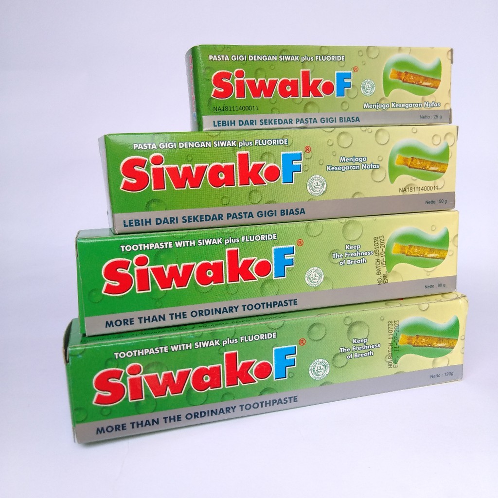 SIWAK F Pasta Gigi Toothpaste With Siwak Plus Fluoride Miswak Utama