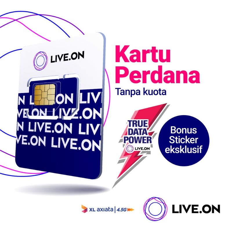 Kartu Perdana Live.On XL Tanpa Kuota