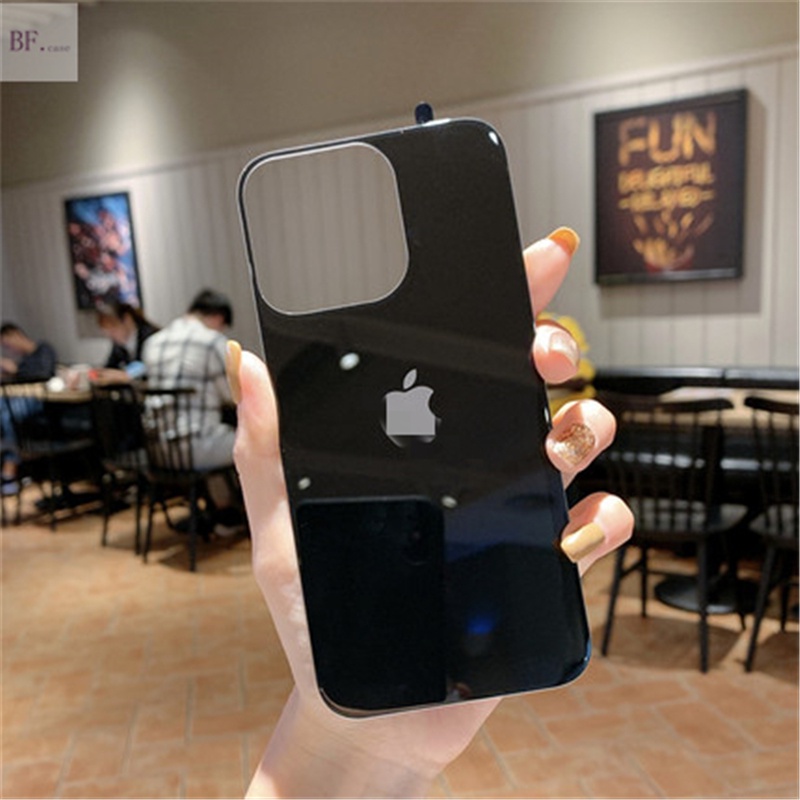 Pelindung Layar Tempered Glass Untuk Iphone 11 12 13 Pro Max X Xr Xs Xsmax 7 8 Plus