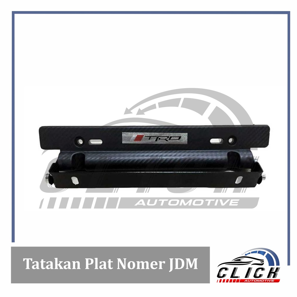 Tatakan Plat Nomer JDM / Dudukan Plat Nomer JDM / Plat JDM Carbon