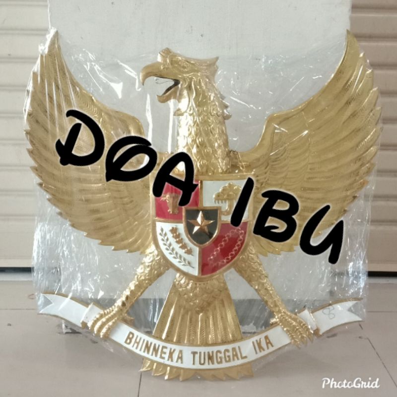 

best seller patung garuda kuningan pajangan garuda kuningan patung garuda Pancasila ukuran 80cm ready stock
