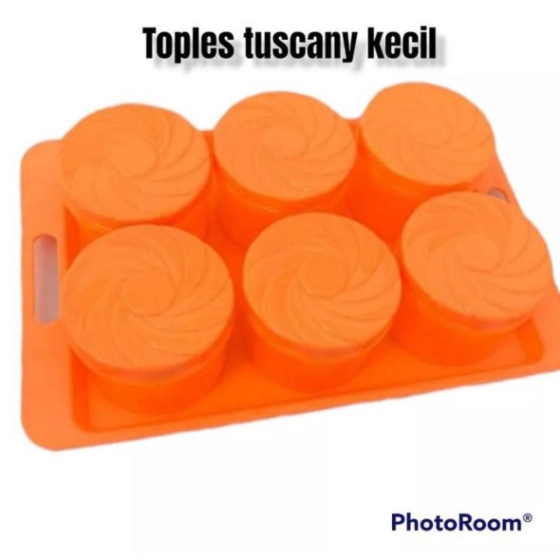 Toples nampan tuscany toples lebaran isi 6 plus nampan
