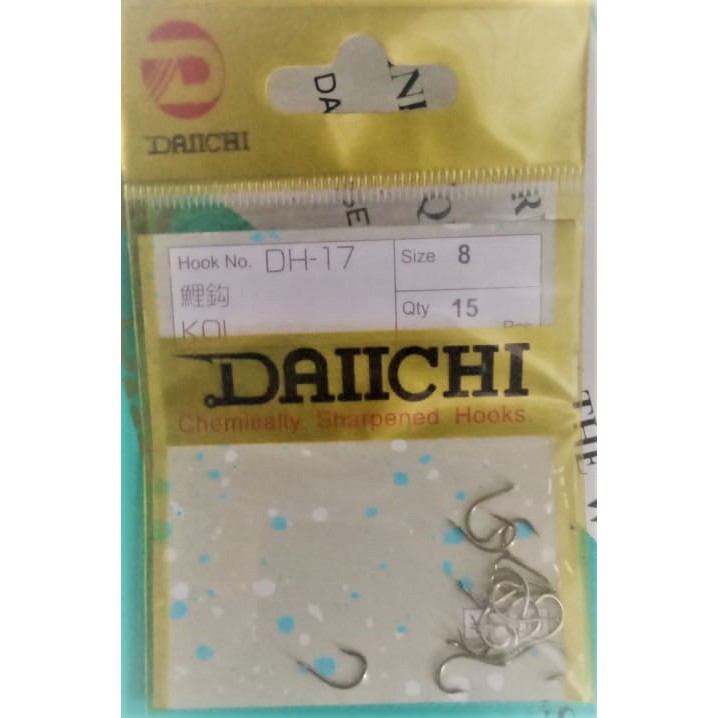 Kail Daichi DH-17 ( KOI) kuning/ gold DH17