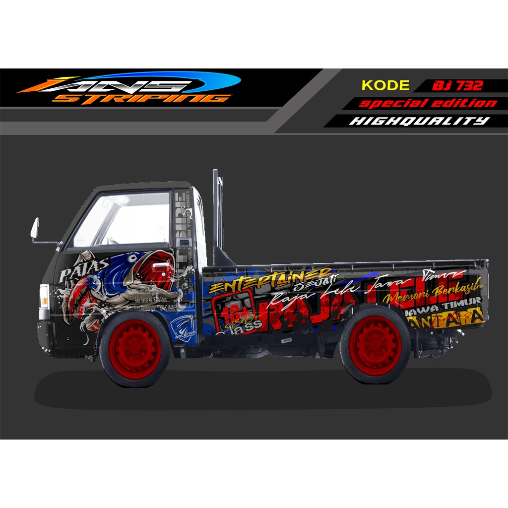 STICKER MOBIL PICK UP GRANMAX , CARRY , L300 / DECAL PICK UP / DECAL GRANMAX / DECAL STICKER MOBIL