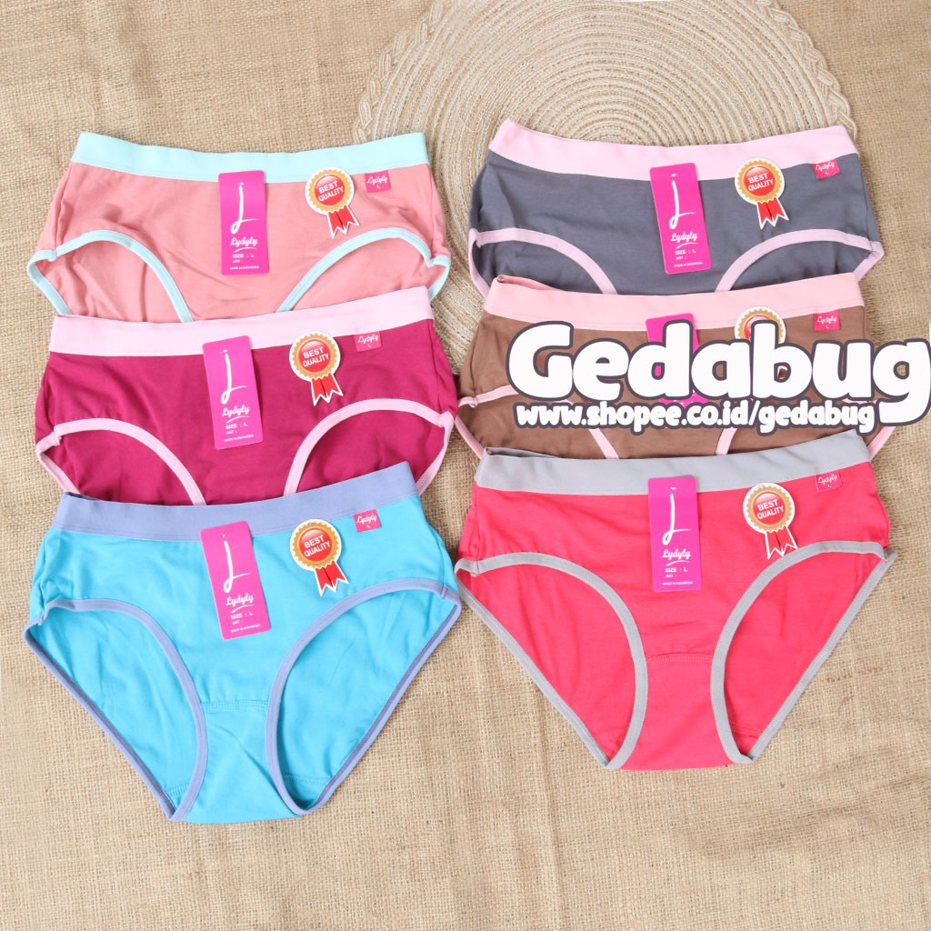 CD Lydyly LD 056 | Celana dalam wanita karet lebar lydyly Satuan