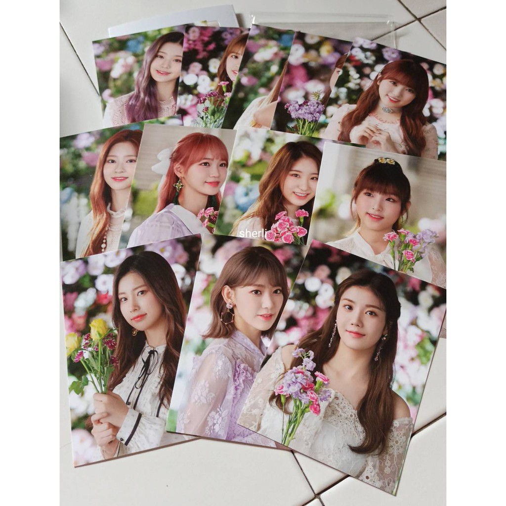 (Ready) IZ*ONE EYES ON ME DVD Postcard IZONE