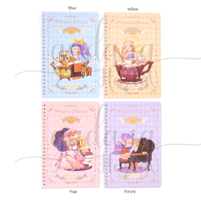 

GCC Notebook A5 Spiral Princess Diaries Buku Motif Putri Musik GCC 308158