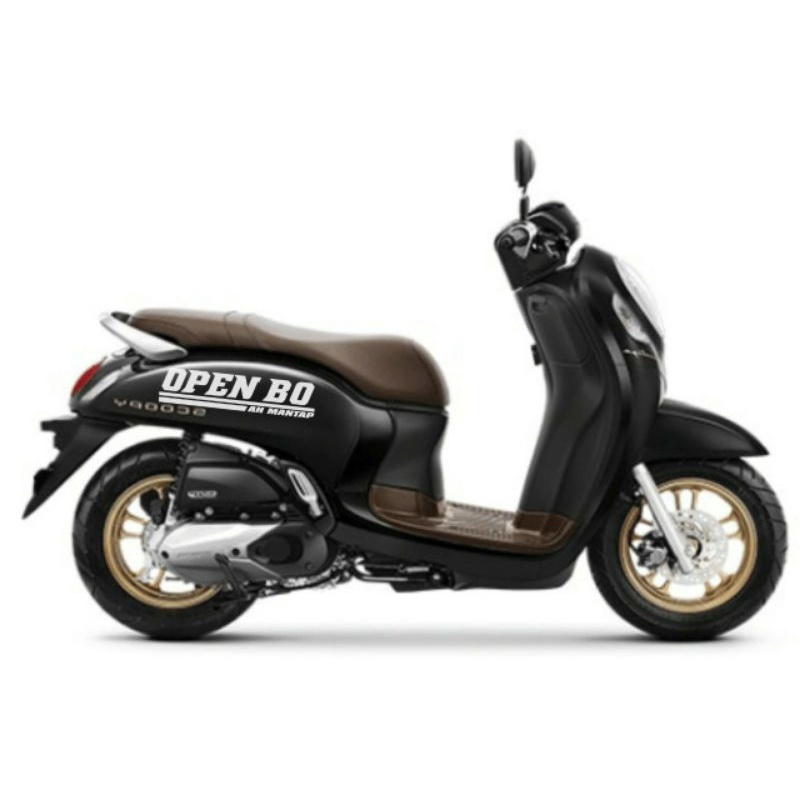 stiker cutting scoopy open bo TERBARU