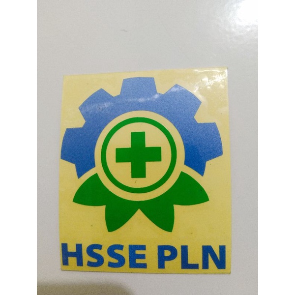 STIKER LOGO HSE PLN CUTTING STICKER