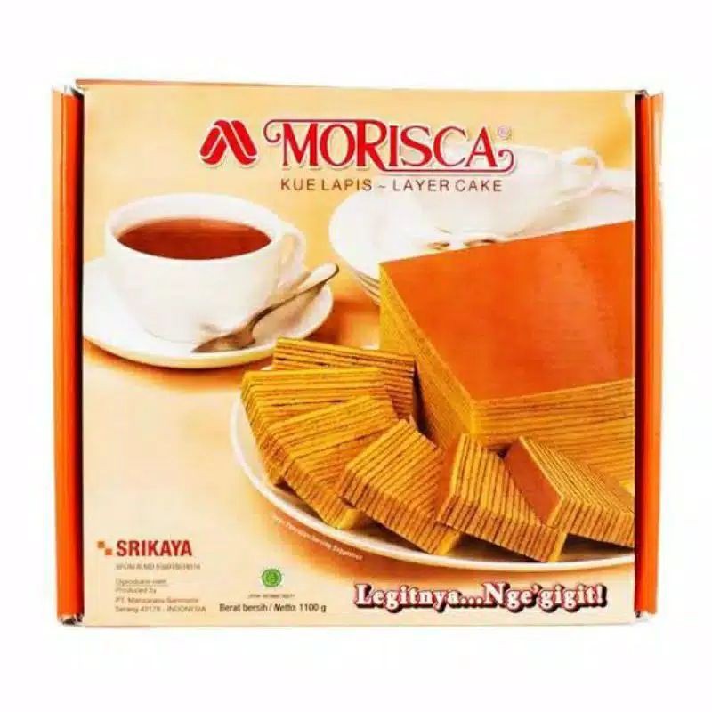 morisca lapis legit srikaya 1100gram