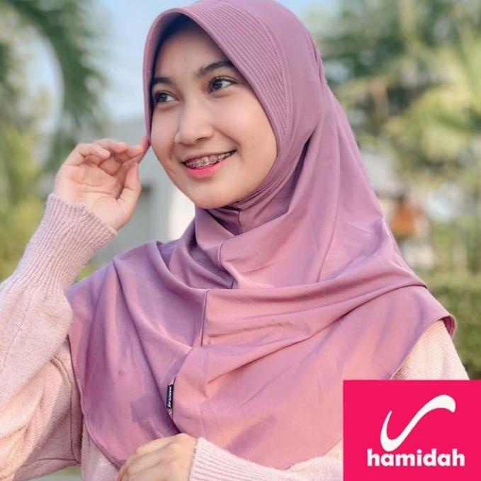 ❊ Bergo oval / Bergo jersey / bergo Hamidah / Hijab hamidah ➳
