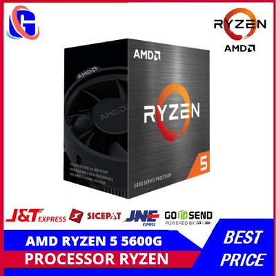 AMD Ryzen 5 5600G 6-Core 12-Threads 3.9GHz Radeon Vega 7 - Socket AM4