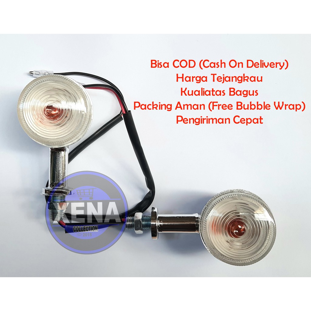 Lampu Sein Belakang Scoopy Karbu High Quality