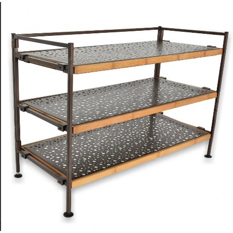 MASTERSPACE rak sepatu 3 tier | rak sepatu BESI | RAK SEPATU ACE HARDWARE | FREE BUBBLEWRAP
