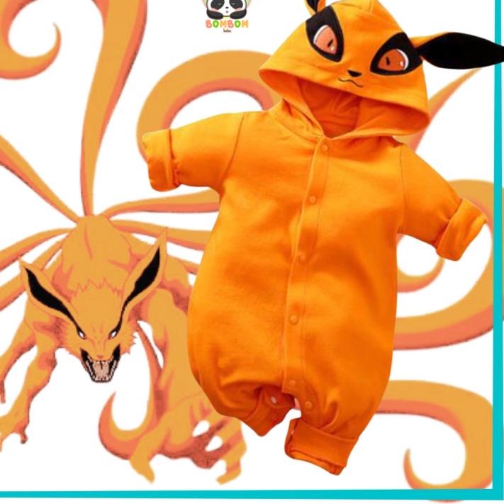 READY BAJU BAYI ANIME JUMPER HOODIE NARUTO KURAMA KYUBI #320 terbaru