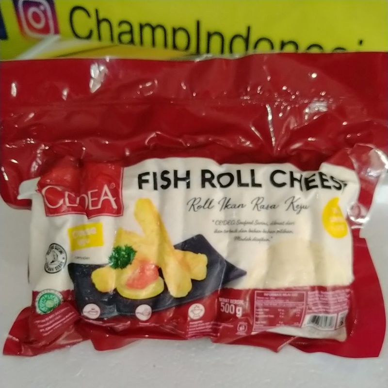 

FISH ROLL CHEESE CEDEA 500 GRAM - TASYA KITCHEN