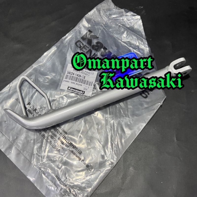 STANDAR 1 SAMPING NINJA R ASLI ORI KAWASAKI 34024-1409-CE