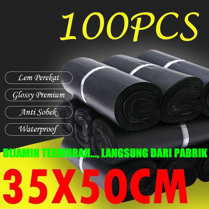 

UKURAN 30x40 CM PLASTIK POLYMAILER ORI PE PACKING BUNGKUS BARANG OLSHOP ONLINE SHOP KANTONG PLASTIK