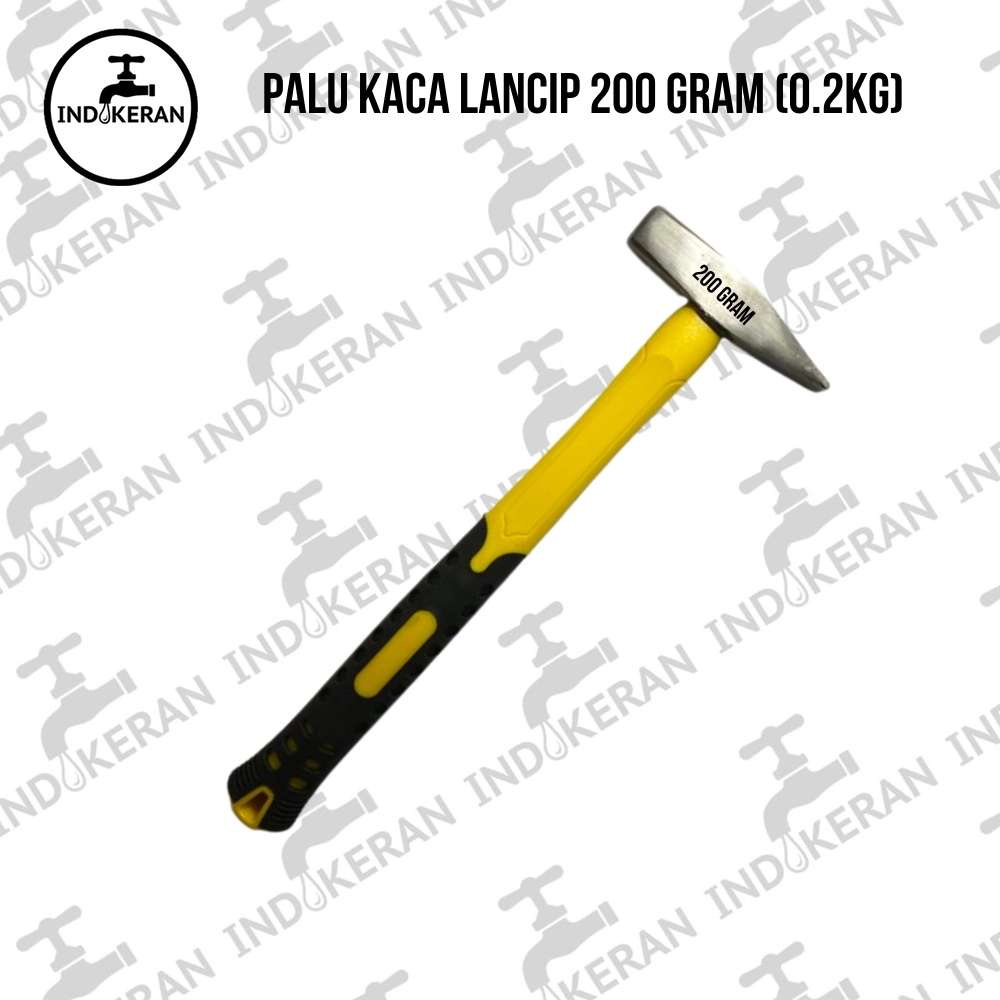 INDOKERAN - Palu Kaca Lancip - 200 gram