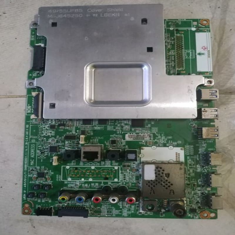MB - MAINBOARD - MOTHERBOARD - MESIN TV LED LG 55UF850 T - EAX66165202