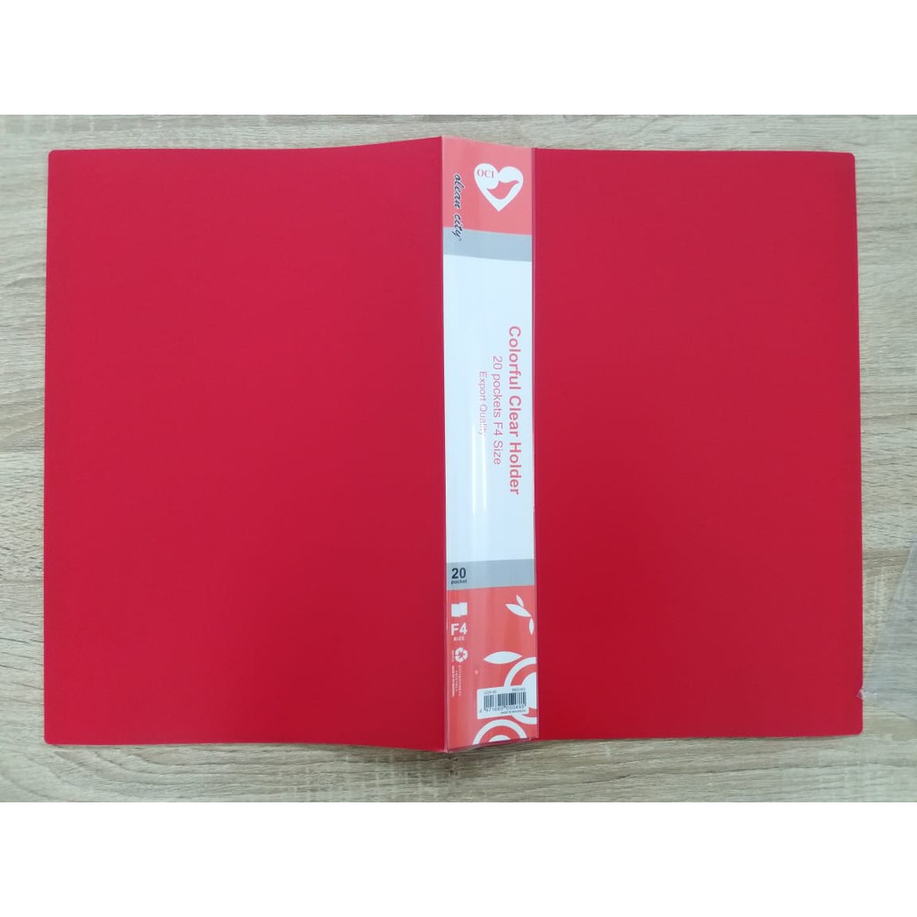 

Map Dokumen Keeper Clear Holder Display Book OCI CCH-20 F4 / 20 KV 08580020