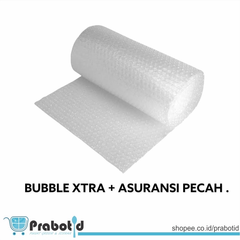 

PRABOTID BUBBLE XTRA DAN ASURANSI PECAH / BUBBLE GARANSI PECAH / BUBBLE PACKING UNTUK KEAMANAN PAKET