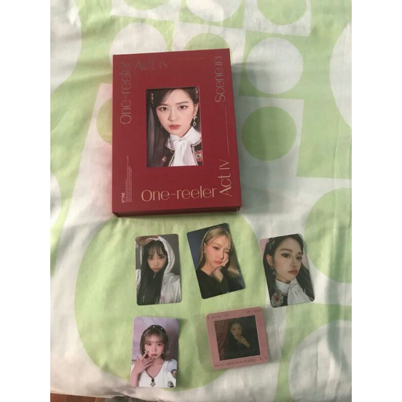 OFFICIAL IZONE 4TH MINI ALBUM ONE REELER SCENE #3 UNSEALED