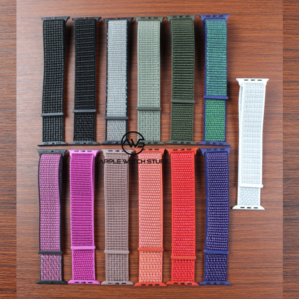 Sport Loop Strap Band Tali Jam for Apple Watch series 1, 2, 3, 4, 5, 6, 7, 8, 9 SE Ultra