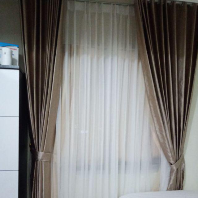 Gorden Mewah Polos Brown Hordeng Gorden Korden