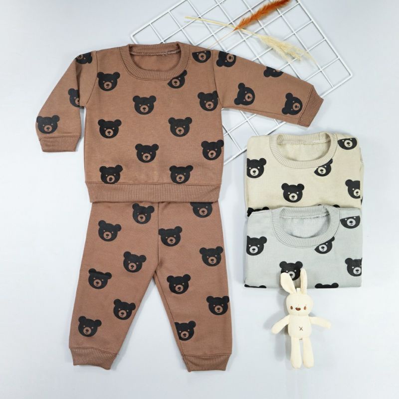 brownie drizzleday Setelan jogger anak / set sweater anak / jogger set