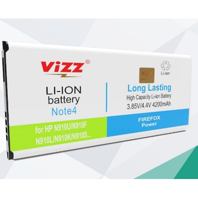 Baterai Vizz SAMSUNG NOTE 4
