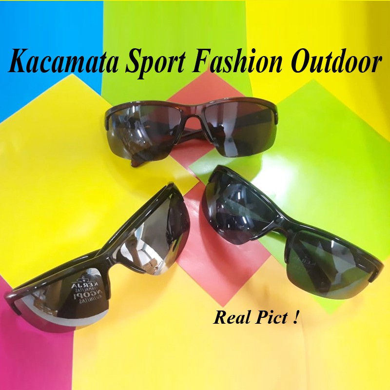 Kacamata Olahraga Pria dan Wanita Kacamata Gaya Fashion Outdoor Kacamata Sport Terbaru