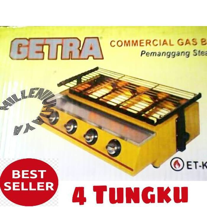 GETRA ET-K222 PANGGANGAN [4 TUNGKU] original getra