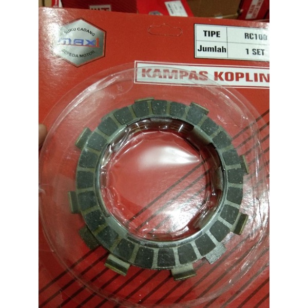 kampas kopling suzuki rc100 bravo