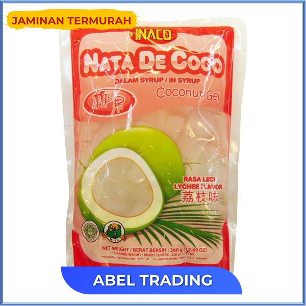 

INACO SARI KELAPA LYCHEE POUCH 360 GR