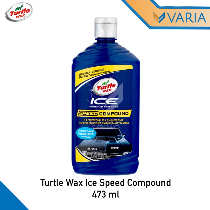 Turtle Wax Ice Speed Compound 473 ml Poles Penghilang Baret Body Mobil