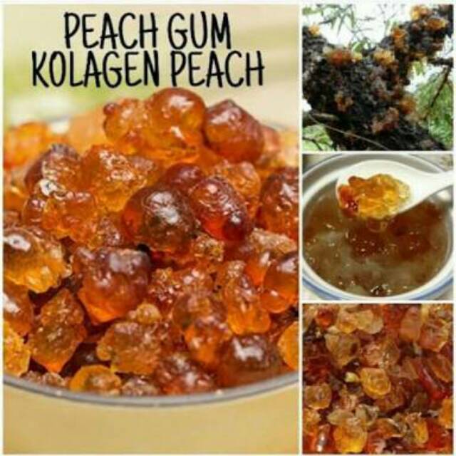 

Peach Gum bersih