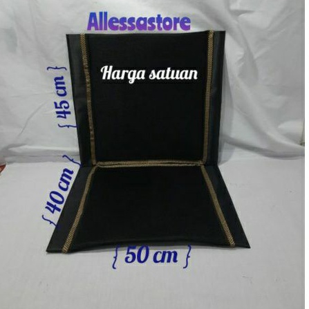 jok kursi roda standar ukuran 40 x 50 cm
